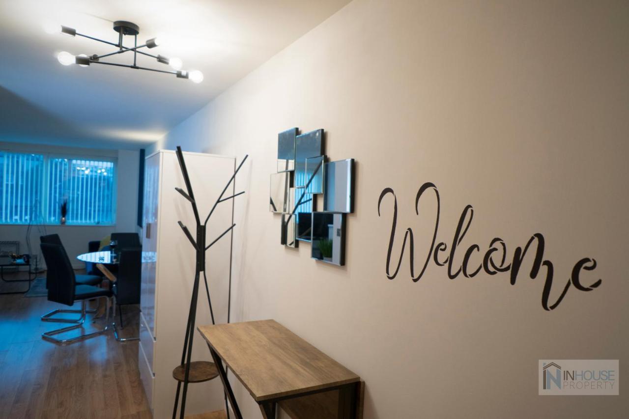 Modern City Centre Apartment Wifi Netflix Nottingham Buitenkant foto